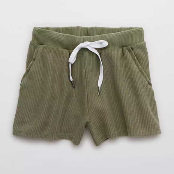 aerie Pants - AERIE CORDED SHORTS